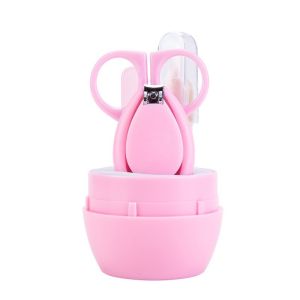 MD0009 ชุดดูแลเล็บเด็กครบชุด 4 ชิ้น พร้อมชุดเก็บ ชุดดูแลเล็บเด็ก ชุดตัดเล็บเด็ก กรรไกรตัดเล็บเด็ก พร้อมส่ง