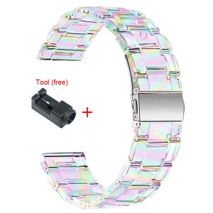 Fashion Transparent Strap For Huawei Watch GT Runner 2 Smart Watch Clear Wristband Bracelet Sport band