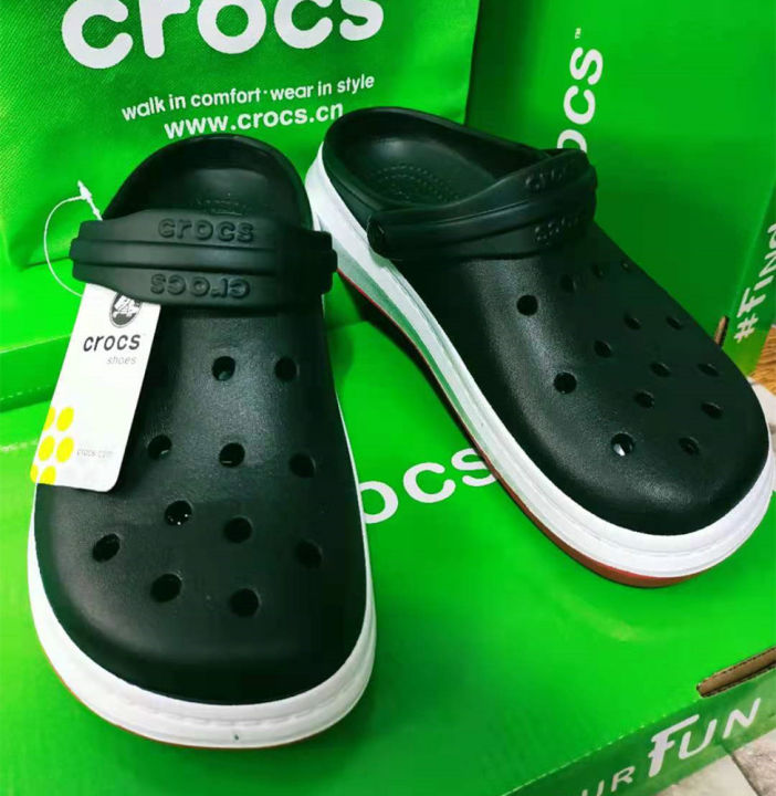 New fashionable arrival Crocs bae clog platform sandals Thick - Main Image