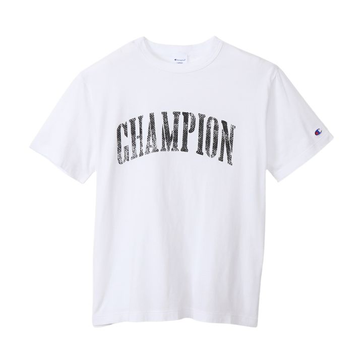 Champion FW23 Men s Short Sleeve T Shirt in White C3 Y305 Lazada Singapore