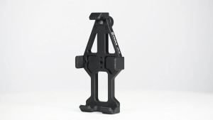 FANAUE Aluminum Motorcycle Phone Holder with 1" Ball Head Adapter Compatible with RAM Mounts B Size Double Socket Arm & Bike Phone Mount for 5.5-7" Smartphone