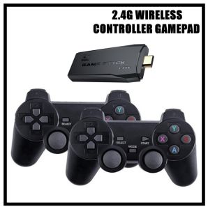 2.4G Video Game Console Wireless Controller Support Classic Games with 4K Ultra HD Game Stick