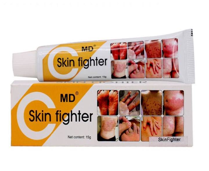 MD Skin Fighter Cream For Skin Allergies Fungi Acne Removal Fungus Stretch  Mark Skin Itching Keloids | Lazada PH