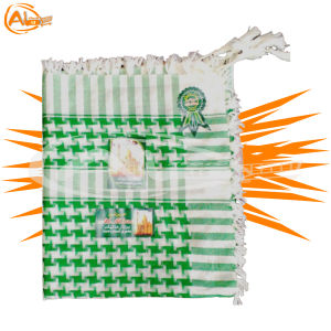 SORBAN SHEMAGH SURBAN ARAB ALMINA MOTIF KOTAK JAGUNG SORBAN RUMBAI RONCE GROSIR BERKUALITAS