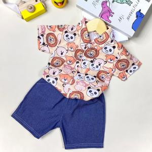 Setelan Kemeja Anak TOTORO 1-4 Tahun / Baju Anak Berkualitas