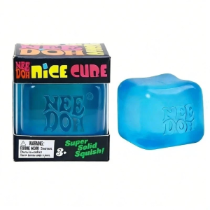 【Original】NeeDoh Nice Jellyfish/ Cube Squishy Fidget Toy Stress relieve Calming Satisfaction for Kids and Adults Squeeze Toy