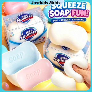 Squishable Soap Shapes Stress Relief Squishy Toy Slow Bounce Back Gift for Friends Squeezeable Soap Shape