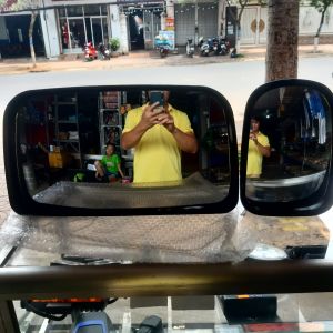 Gương chiếu hậu lắp xe tải Thaco Auman 3 chân 4 chân 5 chân trên và dưới mã gương SL623 và 633. Hàng Shiliduo xịn