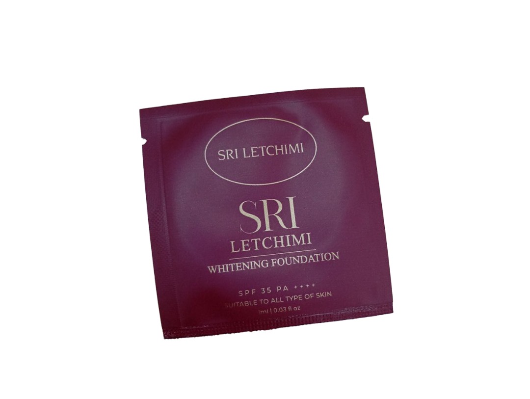 GOLDEN SHINE SRI LETCHIMI FOUNDATION TRIAL SACHET 1ML SPF35 OK