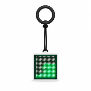 JBMBHC Mini Green Glow LED Charm Gravity Sensor Keychain Bag Pendant Interactive Toy Cool Tech Gift for Kids Teens