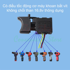 Mạch khoan pin không chổi than (Brushless) _ công tắc khoan pin không chổi than (brushless)