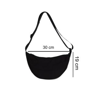 Nylon Dumpling Bag Hobo Bag Crossbody Bag Women Round Mini Shoulder Bag Sling Bag Wanita Bag Perempuan Bag Lelaki YGEN04 (Local Seller)