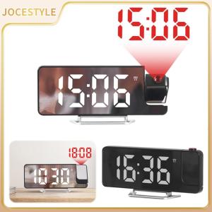 Digital Clock USB Charger Projection Digital Alarm Clock Large Display Digital Clock Projector for Heavy Sleeper Bedroom