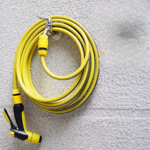High Pressure Car Wash  2000PSI Electric Water Hose Kit with 5 Adjustable Nozzles 20m Flexible Garden Sprayer for Driveway