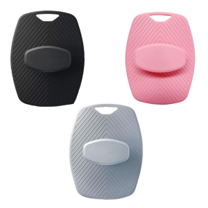 Multipurpose Silicone Bath Brush Massage Body Scrubber For Back Cleaning And Body Exfoliation Soft Flexible Bristles