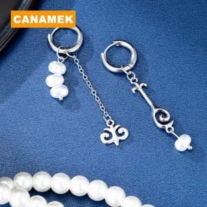【CANAMEK】 Retro Pendant Drop Earrings For Women Personality Tassel Earrings Jewelry Gifts