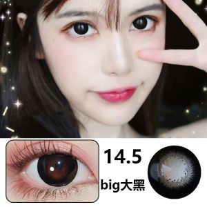 Fashion glasses 时尚美瞳 美丽眼睛 6 Monthes Super Large Super Black Large-diameter Black Bestseller Beautiful Eyes Natural and Comfortable 超大超黑超扩瞳大直径黑色美瞳爆款婴儿瞳大美目自然瞳舒适半年抛女