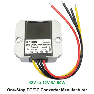 【Trending Now】 Waterproof 48V to 12V 2A 5A 10A 20A 96W DC to DC Boost Converter 48V-12V DC-DC Step Up Car Power Converters Regulators CE RoHS