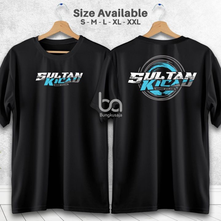 Kaos Sultan Kicau Bird Club Burung Kacer Murai Batu Love Bird Baju Distro Cotton Combed 30s Bungkusaja A1248