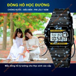 Đồng Hồ Điện Tử CAS|O Học Sinh 9 Sx tại Thailand Pin Lâu 7 Năm Đầy Đủ Chức Năng Chuông To Đèn Sáng ch10