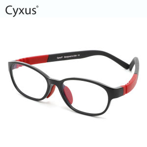 Cyxus Anti Blue Light Glasses For Kids Anti Radiation Eyeglasses Lightweight TR90 Flexible Frame Ages 5-12 Years Old Eyewear Protection Reduce Eyestrain Fashion Spectacles 6800