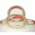 Băng keo trong, băng dính trong suốt rộng 1.2-2.4-4.8 cm vòng lớn 100-200 yard dùng cho văn phòng, trường học. 
