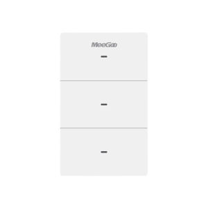 MeeGoo WiFi Smart Switch 1/2/3 Voice And Application Control No Neutral Wire No Capacitor Needed