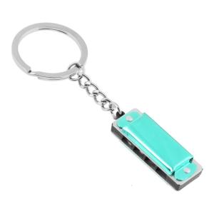 Đặc biệt Mini Harmonica 8 tone 4 Lỗ Harmonica Keychain cho key 1.38x0.47in nhạc cụ quà tặng cho chirdren
