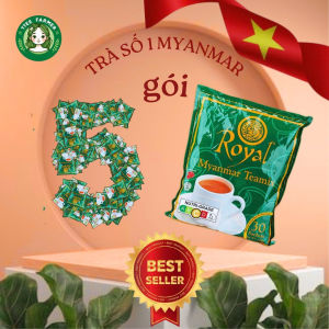 Set 5 gói nhỏ 20g trà sữa Royal Myanmar Teamix trà sữa đóng gói tự pha - DATE 2027