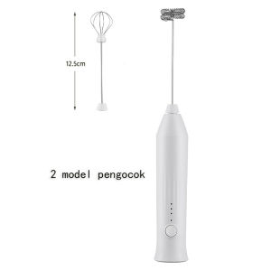 Hand  Mixer Mini Mixer Pengocok Susu Milk Frother High Speed Rechargeable Type-C