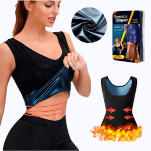 Sando Sauna Suit Womens Sweat Sauna Vest Heat Body Shaper Top For Weight Loss Women Fat Burn Workout