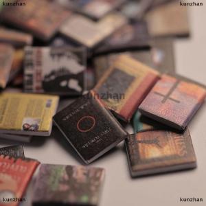 [COD] kunzhan 200pcs Miniatures Doll House Books Anxiety Bookshelf Accessories Mini Books Accessories For Decoration Dolls House Miniature