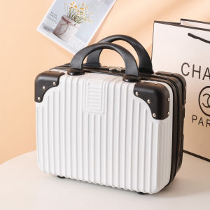TRAVELCUL 14 Inch Hand Luggage Mini Portable Luggage Cute Makeup Bag Anti Sailor Carrying Case