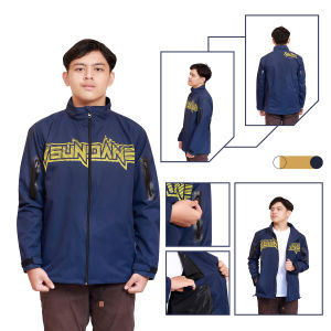 Jaket motor riding NFV SUNDANESIA pria parasit premium anti air waterproof pake reflektive