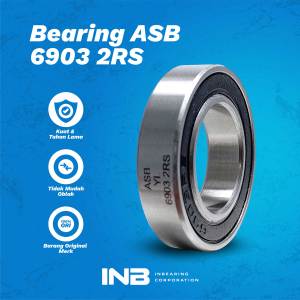 Laker Bearing 6903 2RS ASB INB Original ASB