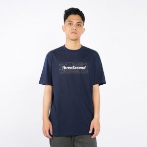 3Second Kaos Pria Lengan Pendek Regular Fit Katun Chaotic OL-C220525