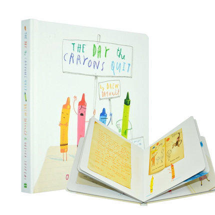 milu The Day the Crayons Quit Oliver Jeffers English original imported ...