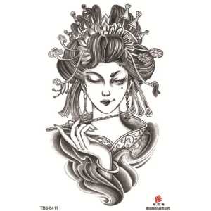 Tattoo Tahan Air Desain Elegan Sementara - Paket TBS-8411 Multi Warna