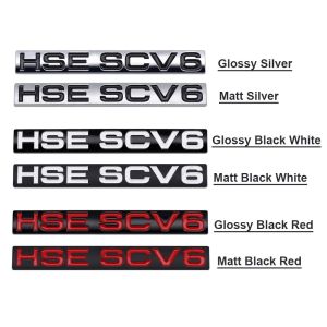 Suitable for Land Rover Range Rover Sports car logo HSESDV8 HSESCV8 car sticker Modified label rear label car sticker
