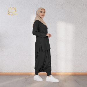 Oneset Sirwal dan Kaos Oversize Rayon Premium Naylatu