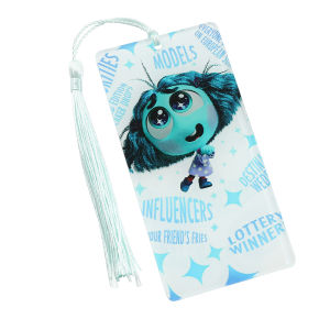 YF Inside Out 2 Acrylic Tassels Bookmark Gift For Kids Souvenirs Collections Joy Sadness Bing Anger Fear Disgust FY