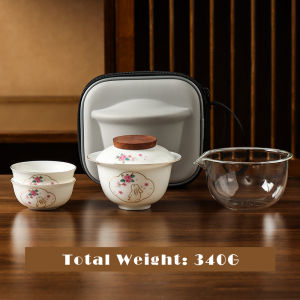 Tầm Nhìn 1 Nồi 2 Ly du lịch nhỏ gọn bộ tách trà Ngoài Trời Bộ trà Kung Fu Thể Hiện Cốc Sứ Bộ ấm trà Du Lịch Cho văn phòng nhà cửa Quà Tặng