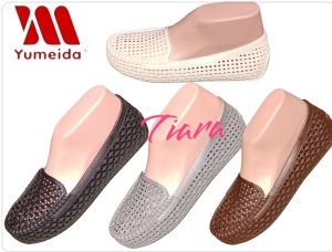 Tiara shoes SEPATU KARET WANITA SEPATU KARET FLAT PEREMPUAN SEPATU KARET TERBARU YUMEIDA
