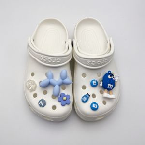 Crocs Charms Shoes DIY Accessories 3D Balloon Dog Blue M Bean Detachable Shoes Buckle Clogs Decoration for Crocs
