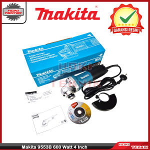 Mesin Gerinda Tangan Makita 9553b 600 Watt 4 Inchi Heavy Duty