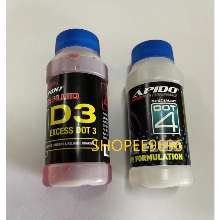 💥Ship from Johor💥 ORIGINAL APIDO HIGH PERFORMANCE Motorcycle D3 D4 Dot ...