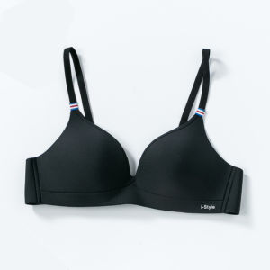 Lizida Áo Ngực Nâng Ngực Màu Trơn Phong Cách Anh Quốc Cho Nữ Không Có Vòng Thép Đồ Lót Mỏng