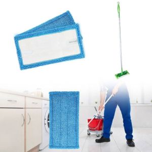 GIGBM Washable Swiffer Sweeper Replace Mop Microfibre Reusable Mop Replacement Cloth Cleaning Cloth No Shedding Household