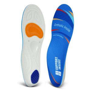 iFitna PU Plantar Fasciitis Pain Relief Orthopedic Insole Men Women Sneaker Flat Feet High Arch Support Orthotic Insert Sole2026