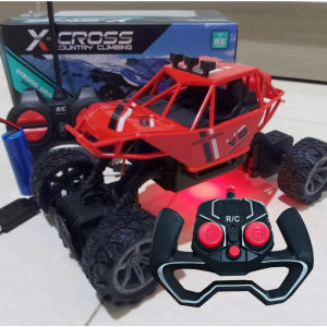 [BISA COD] Mainan Mobil Alloy Remote Control Off-Road Climbing Car RC Rock Crawler 2WD Powerful Hadiah Anak-anak